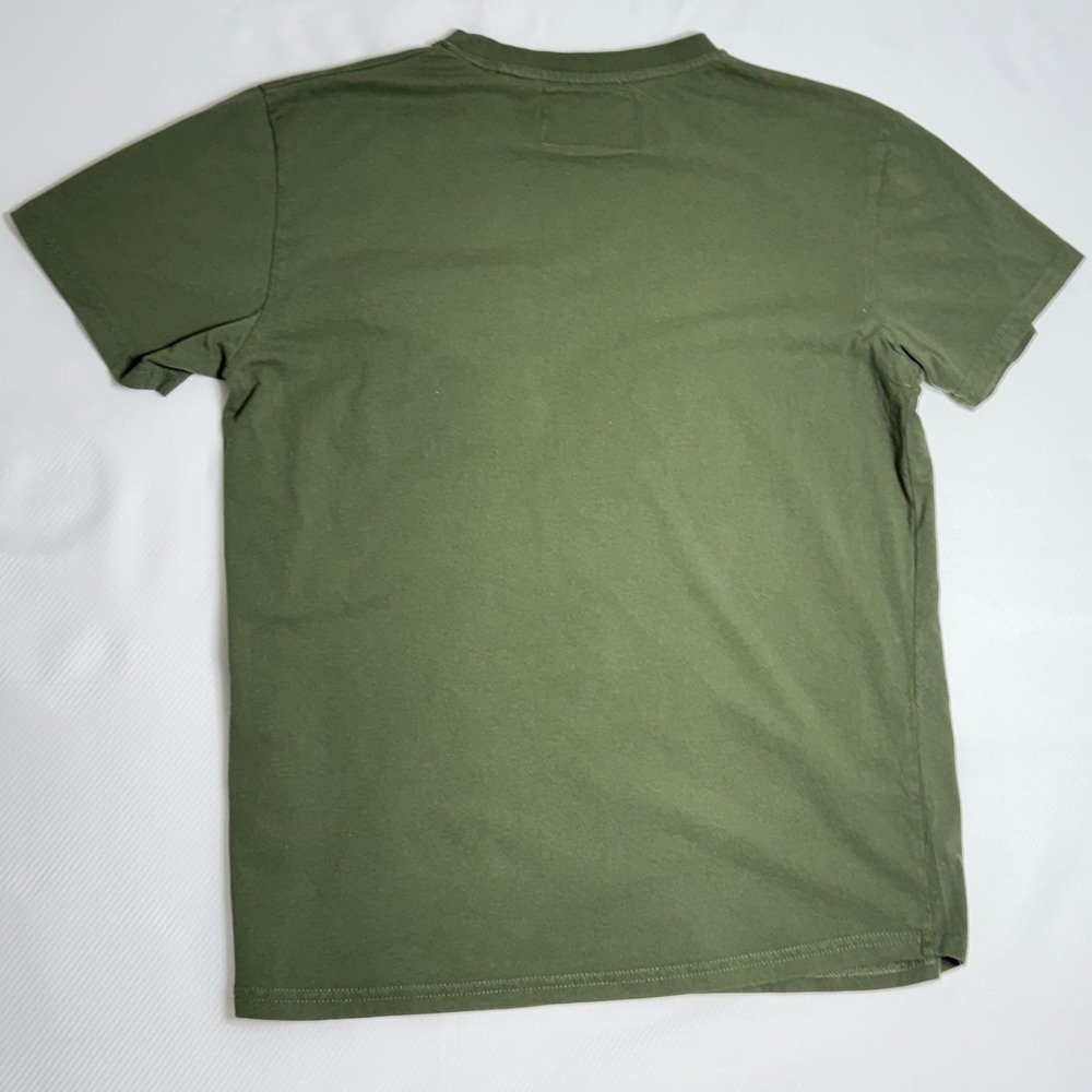 Nomad Mens Olive Green Tactical Camo Zipper Pocket T-Shirt Size Medium - Picture 3 of 8